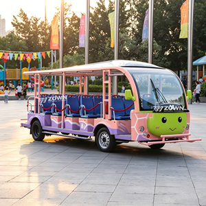 Autobús Eléctrico de 17 Plazas para Recorridos Turísticos en Zonas Turísticas y Zoológicas, Conducción Segura a Baja Velocidad - Product Image 1