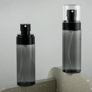 Custom 60ml 100ml Transparent PET Cosmetic Spray Pump Bottle Cosmetic Plastic Packaging Lotion Toner Fine Mist Spray <b>Container</b> - Product Image 5