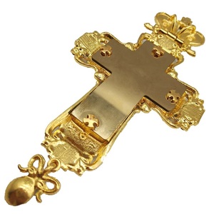 Nuevo oro <span class=keywords><strong>ruso</strong></span> y pistola negro plateado personalizado ortodoxas griegas cruz Pectoral - Product Image 6