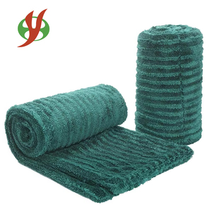 Toalla de microfibra de doble y triple bucle retorcido para secado de coches, limpieza del hogar, manos, platos y desmaquillado - Product Image 1