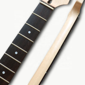 Oferta especial: Mástil de guitarra ST de 22 trastes de arce canadiense con diapasón de palisandro con acabado nitro y marcadores de puntos MOP - Product Image 6