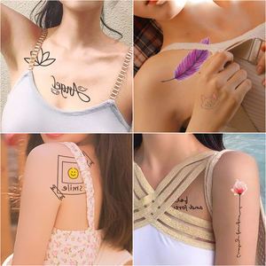 Adesivi per Tatuaggi Temporanei con Animali Marini, Impermeabili, Non Tossici, Ecologici per Bambini, Applicazione sul Corpo - Product Image 5