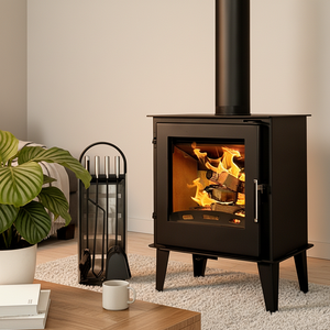 Stufa <span class=keywords><strong>a</strong></span> <span class=keywords><strong>Legna</strong></span> in Stile Europeo per Interni Domestici, Caminetto Idronico con Riscaldamento Radiante <span class=keywords><strong>a</strong></span> Pavimento - Product Image 1