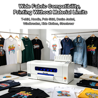 Mesin Printer DTF Industri 42cm Langsung dari Pabrik, Dual Head I1600, Ukuran A2 untuk Pencetakan Kaos, Personalisasi DIY, dan Pencetakan Garmen