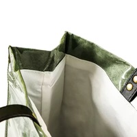 Sac fourre-tout en PVC et TPU 2026 pour femme, sacs à main en papier kraft avec poignée supérieure, sac de shopping étanche grande capacité