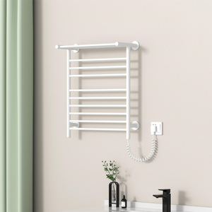 Sèche-serviettes <span class=keywords><strong>électrique</strong></span> BODE, <span class=keywords><strong>radiateur</strong></span> chauffant pour serviettes, pour <span class=keywords><strong>salle</strong></span> <span class=keywords><strong>de</strong></span> <span class=keywords><strong>bain</strong></span>, <span class=keywords><strong>petit</strong></span> modèle - Product Image 2