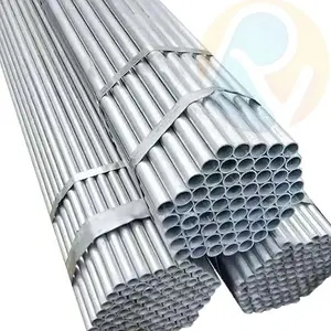 33.4*3.38MM ASTM A53 tubo di acciaio zincato a caldo tubo rotondo zincato SCH40