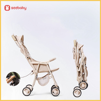 Poussette compacte pliable pour bébé QQ2-1 OEM, marcheurs et porte-bébés, poussettes approuvées pour les avions