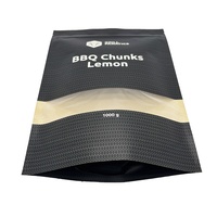 Charbon à chicha AG personnalisé, 1 kg, 2 kg, bloc de charbon à chicha, emballage étanche à l'humidité, sachet en papier kraft noir, morceaux de bois, sacs en papier