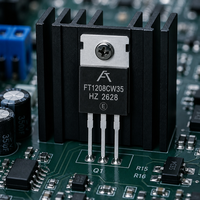 FT1208CW35: Tiristor bidireccional de 3Q con aislamiento interno de alta resistencia a la corriente y al tiempo (dv/dt)
