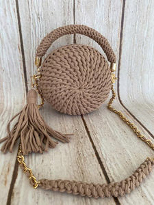 Nuevo Diseño para el Verano de 2025, Bolso de Ganchillo Hecho a Mano, Color Completo, Tamaño Personalizado, para Compras - Product Image 2