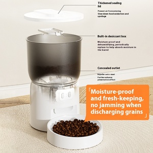 Dudupet 3L công suất tự động hẹn giờ trung chuyển mới hiện đại vật nuôi thông minh bát cho mèo và chó con thân thiện với môi thông minh trung chuyển - Product Image 2