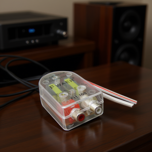 Convertidor de impedancia FwaeH FH-103, transformador de audio RCA, adaptador de impedancia alta a baja para conexión de altavoces - Product Image 3