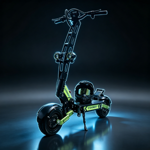 Scooter Eléctrico Plegable para Adultos NFC Start 60V 6000W Geofought R6 con Motor Dual, Batería de 11 Pulgadas 30Ah 40Ah, Alcance de 60-120 km, con Certificación CE - Product Image 1