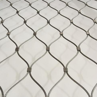 Filet de sécurité en treillis métallique tissé en acier inoxydable de qualité industrielle avec service de découpe pour la protection des clôtures agricoles