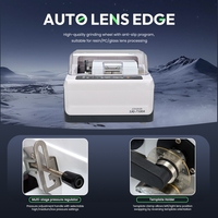 Machine à meuler les lentilles optiques Aist Optics, machine à tailler les lentilles automatique SJG-7100 pour verres PC CR GC