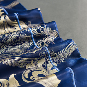 Giới hạn thời gian giảm giá khuyến mãi!!! 4Pcs 220*240Cm Sang Trọng Mượt Satin Duvet Covet Set <span class=keywords><strong>Polyester</strong></span> Jacquard Bộ Đồ Giường Thiết Lập Cho Nhà - Product Image 6