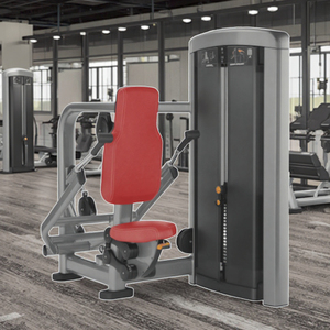 QLK Équipement de fitness commercial pour salle de sport, Machine de presse triceps assise à charge par poulie, Machine d'entraînement pour le maintien en forme LK-008, Machines de gym commerciales - Product Image 5