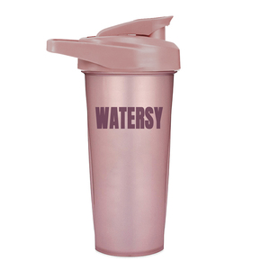 Botella de coctelera de proteína de plástico con logotipo personalizado unitario blanco en blanco personalizado, doble BPA, respetuosa con el medio ambiente, para gimnasio - Product Image 2