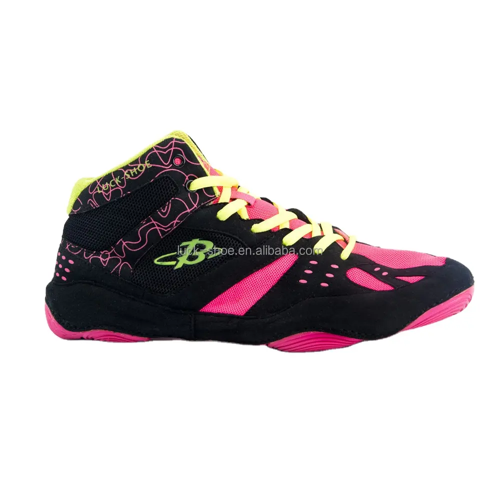 Luck-Shoe Zapatos DE LUCHA cómodos Zapatos de entrenamiento para interiores Gimnasio Deporte Correr Botas para caminar Zapatillas casuales Moda Tendencia Suela