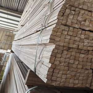 Nhà máy bán paulownia gỗ chamfer gỗ tam giác gỗ được sử dụng cho xây dựng - Product Image 5