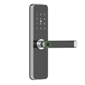 2025 hot-bán không dây tuya khóa cửa thông minh với wifi, thẻ, vân tay, mật khẩu, chìa khóa và ứng dụng di động - Product Image 1