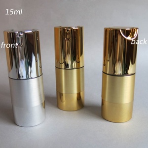 Thiết Kế Mới Sang Trọng 15Ml 30Ml Bạc Acrylic <span class=keywords><strong>Airless</strong></span> Bơm Chai Vàng 50Ml Nhựa <span class=keywords><strong>Airless</strong></span> Chai Huyết Thanh - Product Image 3