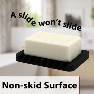 Jabonera con Drenaje Automático, Fácil de Limpiar, de Silicona, para Baño y <span class=keywords><strong>Ducha</strong></span> - Product Image 4