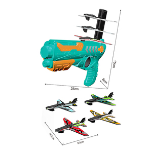 Aviones de combate aérea de eva Ept para niños, juguete de tiro continuo, Avión de espuma, lanzador de juegos, catapulta, pistolas y armas, 4 Uds. - Product Image 2