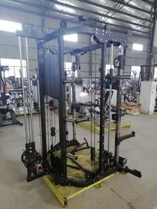 Placa de entrenador de fútbol, máquina de construcción deportiva para gimnasio, placas de peso, equipo multifunción para gimnasio, máquina Smith - Product Image 3