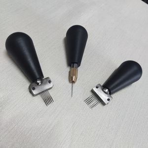 Inyectar aguja Herramienta de ventilación para tupé a base de silicona Agujas de inyección de cabello en tapa de piel Pu - Product Image 2