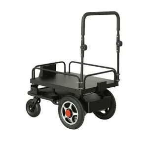FOLO-200 Custom Remote Control Foldable Picking Trolley Cart On Wheels Follow Me Electric Follow Cart