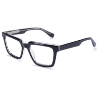 Monture de lunettes rectangulaire classique Elan Optical YB7211 à prix abordable, unisexe, en acétate, sans peinture, livraison directe d'usine