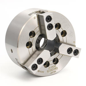 Mandril de Tres Mordazas Manual de Acero Aleado B-206 de Kitagawa Japan, Mordazas Blandas para Sujeción - Product Image 1