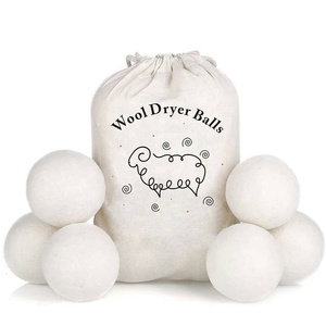 Designed Felt Tumble 1 Pack XL Organic Premium Reusable Cruelty Free Handmade Fabric Softener Color Wool <b>Dryer</b> <b>Balls</b> WIth Box - Product Image 1