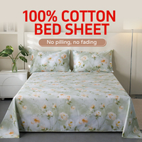 Parures de draps en coton 100 % personnalisées en gros – Draps plats King Size, Draps plats Queen Size, Draps plats Twin en gros, Draps Queen Size ultra doux