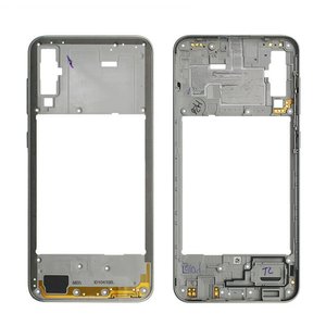 Pour Samsung Galaxy A50 2019, boîtier arrière en métal, cadre argenté, pièce de rechange - Product Image 1
