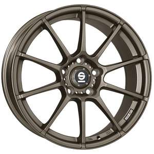 Cerchi in Lega assetto gara 8X19 5X114.3 ET 45สีบรอนซ์ด้าน - Product Image 1