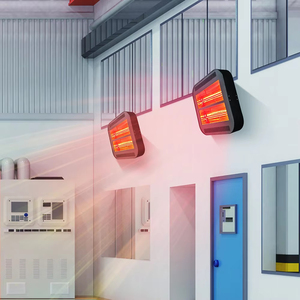 Chauffage <span class=keywords><strong>électrique</strong></span> radiant industriel à infrarouge lointain de haute qualité 2400W étanche pour une utilisation intérieure et extérieure - Product Image 2