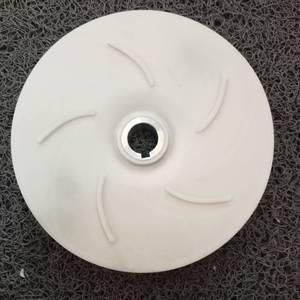 KNOLL 4319 Impeller centrifuge allemand à pales courbées en plastique et fibre de verre pour l'échappement - Product Image 2