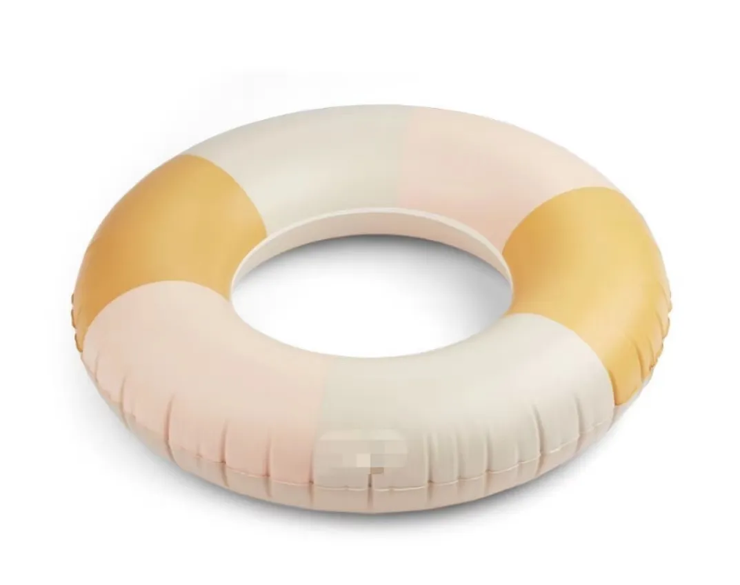 Customized LOGO Printed PVC Swimming Rings Inflatable Adult Swim Ring Standard Size Inflatable Swim Ring Float