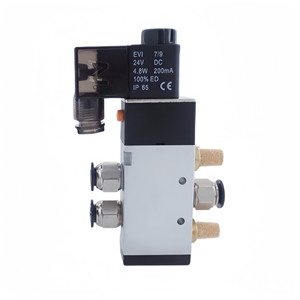 Vanne magnétique de commande d'air/gaz 4V210-08 à 5 voies et 2 positions, 12V 24V 220V, raccords de tuyau 4mm-12mm - Product Image 2