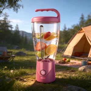 Licuadora Portátil Recargable por USB de 1000 ml, Licuadora Ligera para Batidos, Mini Mezcladora para Gimnasio, Picnic al Aire Libre - Product Image 1