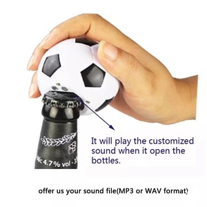 Đội Bóng Đá Quà Tặng điện âm nhạc bóng đá mở chai bóng đá fan hâm mộ tốt nhất bia mở chai với âm thanh tùy chỉnh OEM ODM CE ROHS - Product Image 2