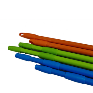 <span class=keywords><strong>Balai</strong></span> en plastique coloré écologique à prix d'usine avec manche télescopique en plastique et bâton de vadrouille à poils souples <span class=keywords><strong>pour</strong></span> usage domestique - Product Image 1