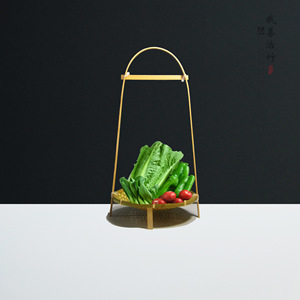 Bamboo Woven Vegetable <b>Basket</b> HGL 01 Handmade Serving <b>Tray</b> For Hot Pot Cooking Dishes Environmental Friendly Food Utensil - Product Image 4