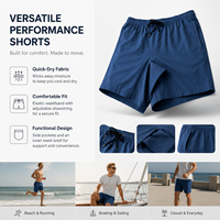 Shorts de bain YILONG pour hommes, séchage rapide, extensibles dans 4 directions, pour la natation et le surf