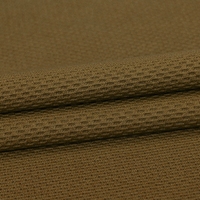 Tissu tricoté en nid d'abeille 95% polyester 5% élasthanne 280GSM 160cm Confortable et respirant pour divers fabricants de vêtements