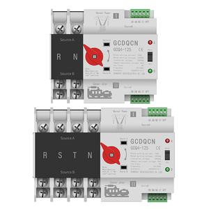 Interruptor de Transferencia Automática Monofásico Shanghai Gechielectric Gcq4-125 125A con Modo Manual y Automático - Product Image 3