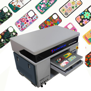 Tốc độ cao Kích thước nhỏ <span class=keywords><strong>A2</strong></span> A3 phẳng tốt nhất máy in UV 3040 4060 kỹ thuật số nhỏ UV phẳng máy - Product Image 2